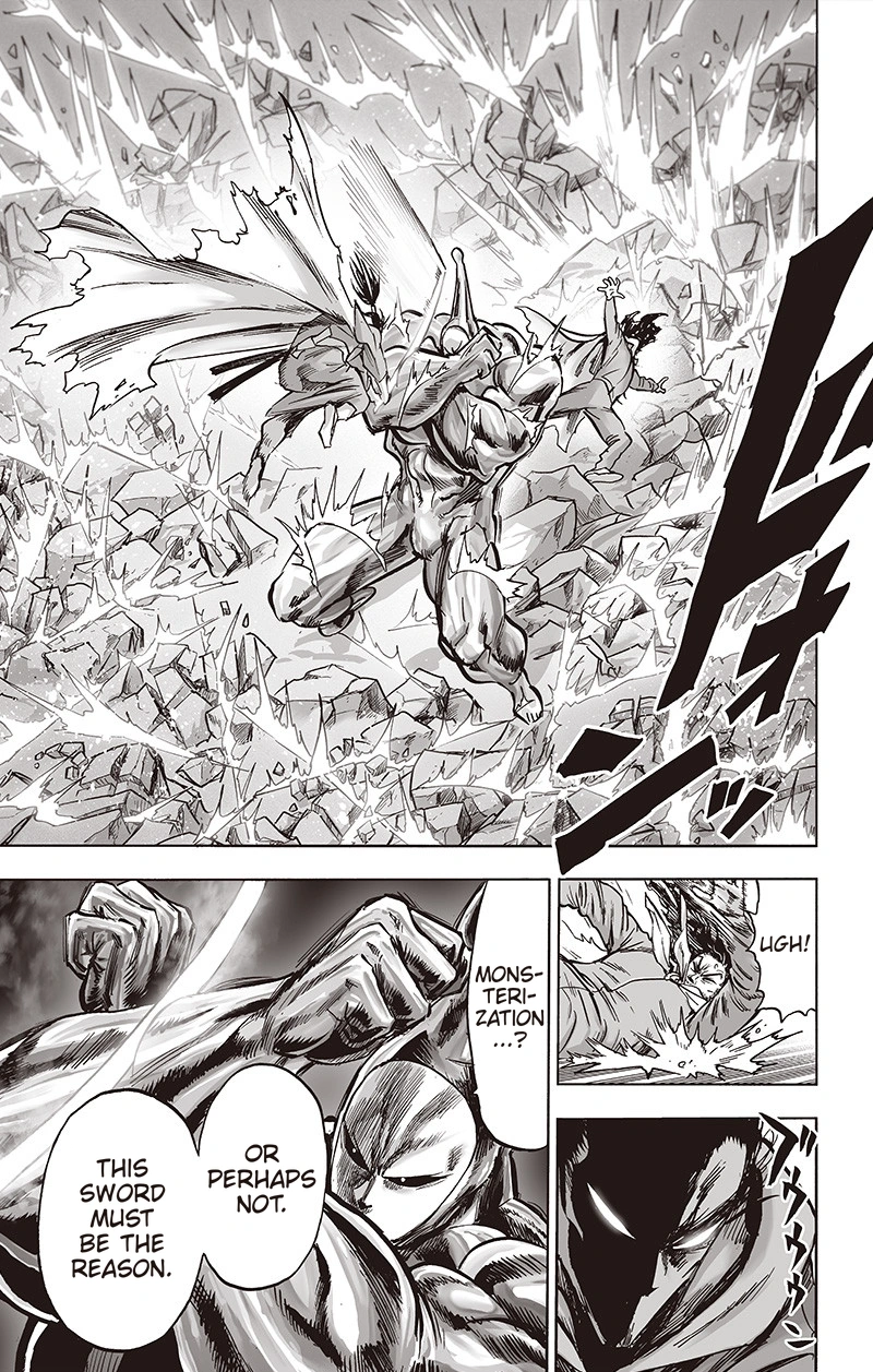 One Punch Man Manga Chapter 151 page 14 - The Greatest Obstacle scene
