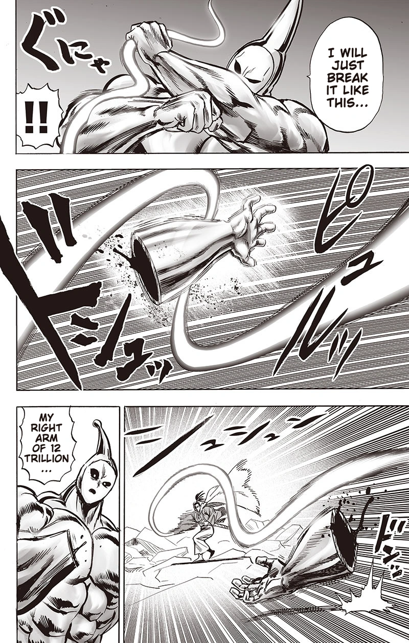 One Punch Man Manga Chapter 151 page 15 - The Greatest Obstacle scene