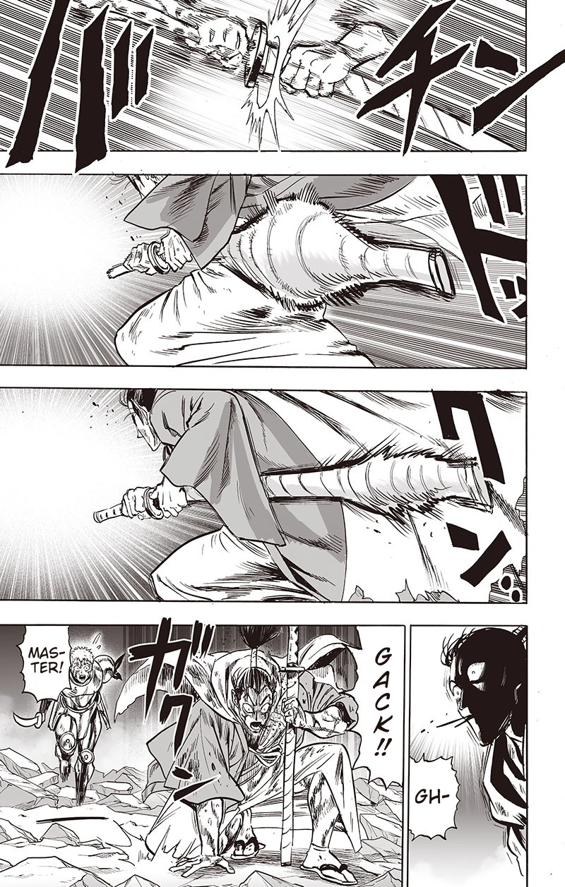 One Punch Man Manga Chapter 151 page 16 - The Greatest Obstacle scene