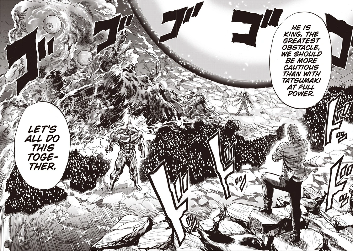 One Punch Man Manga Chapter 151 page 25 - The Greatest Obstacle scene
