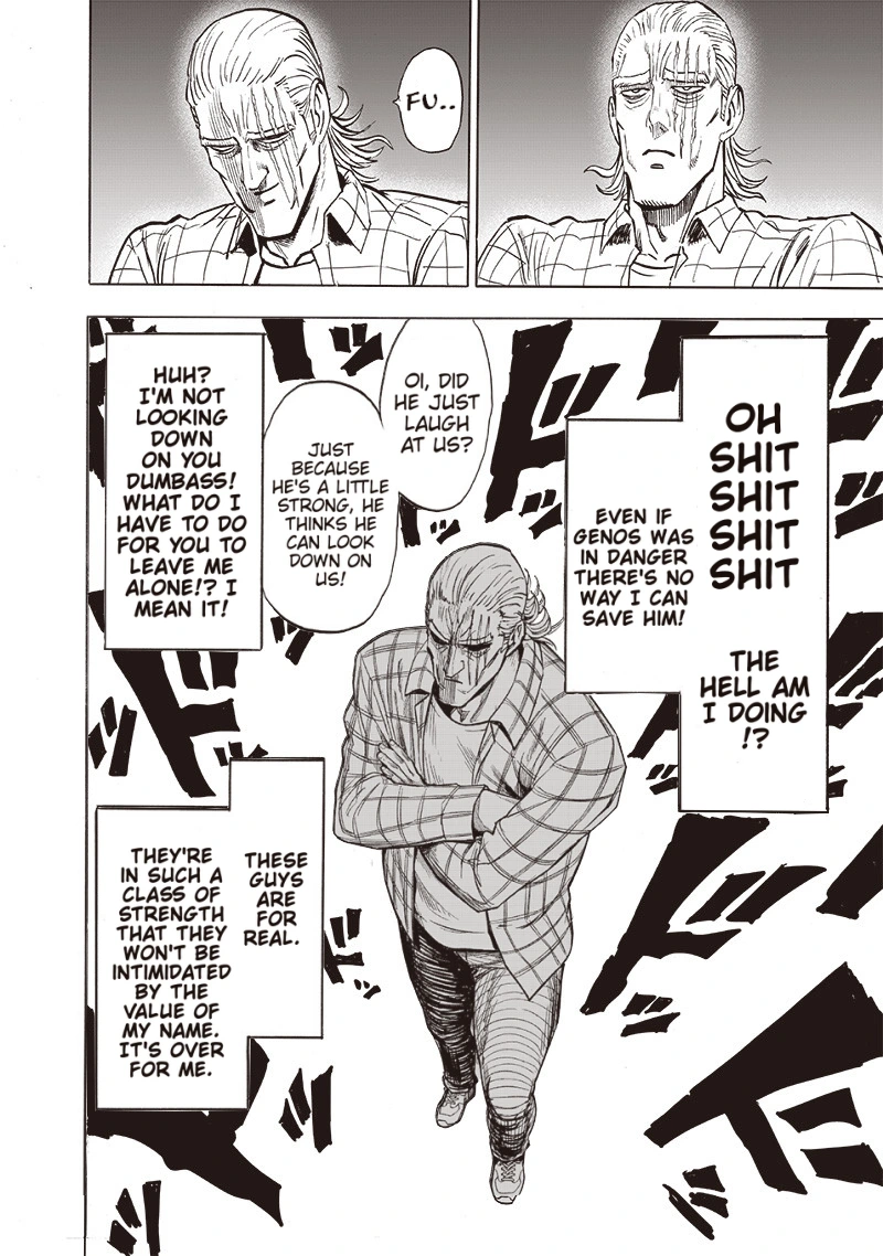 One Punch Man Manga Chapter 151 page 26 - The Greatest Obstacle scene