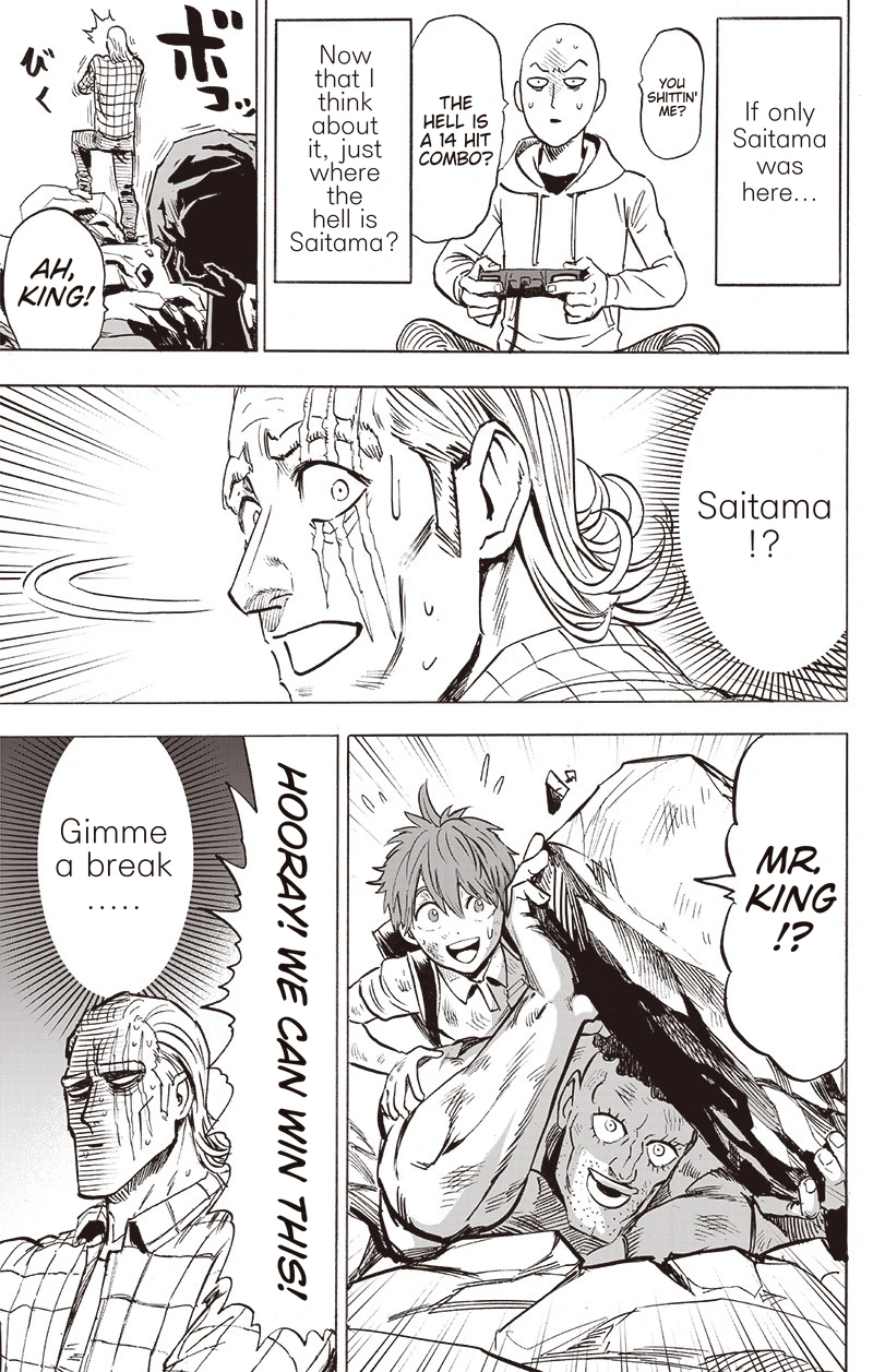 One Punch Man Manga Chapter 151 page 27 - The Greatest Obstacle scene