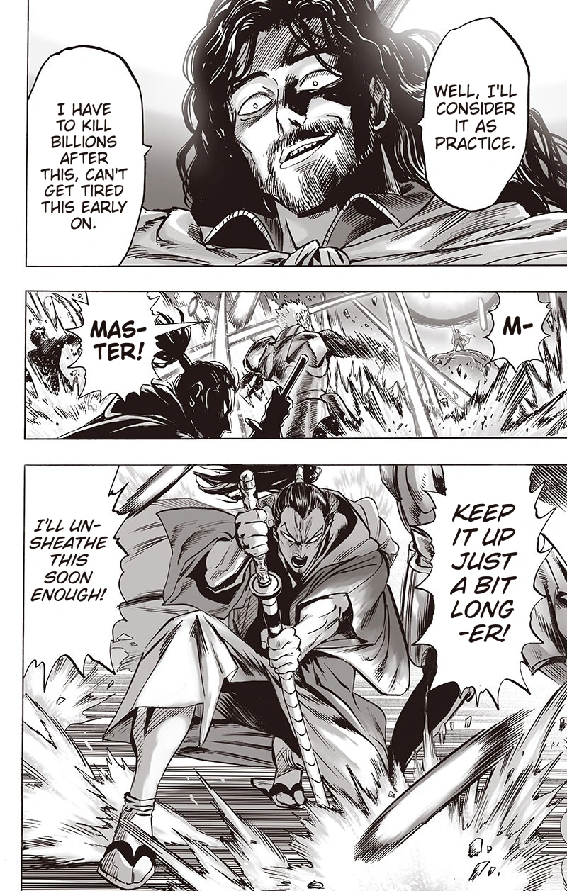 One Punch Man Manga Chapter 151 page 5 - The Greatest Obstacle scene
