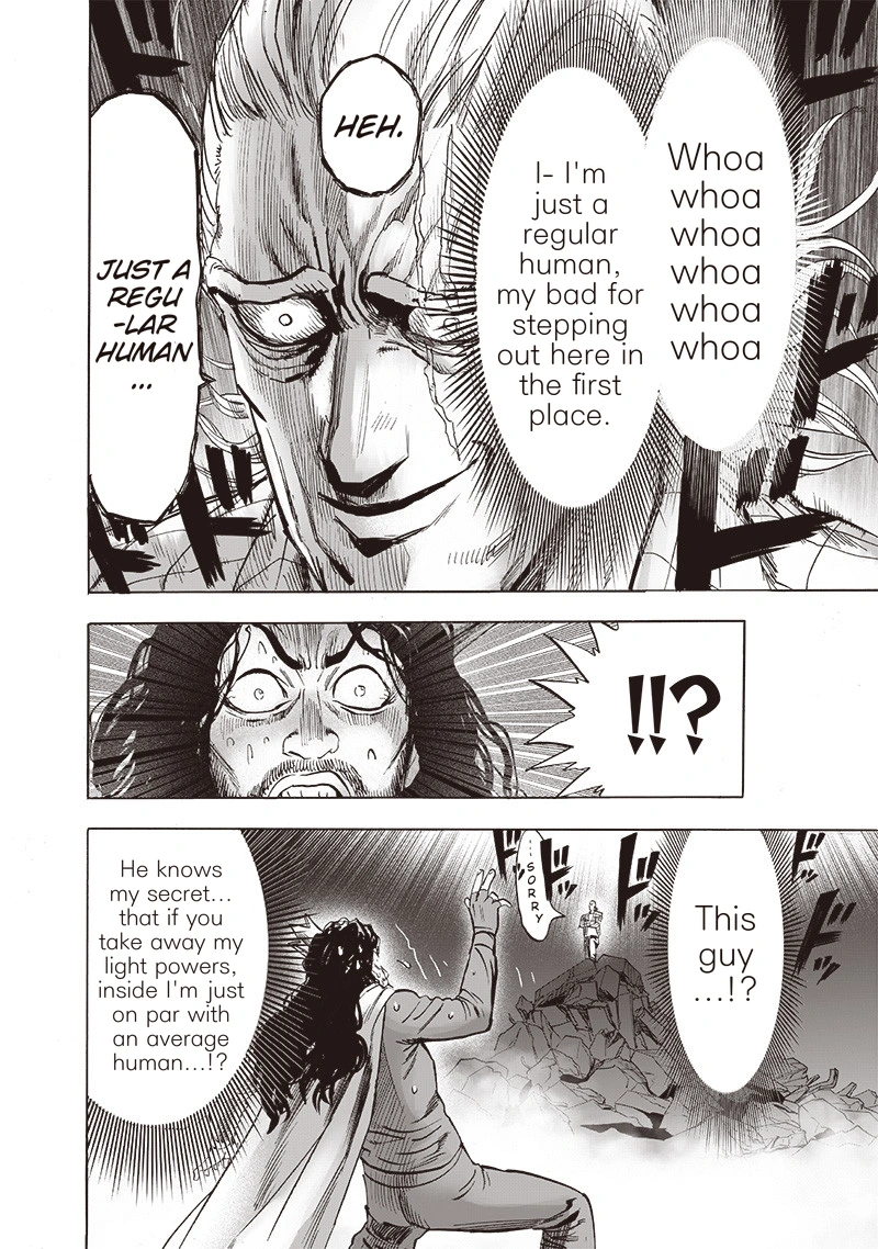 One Punch Man Manga Chapter 152 page 15 - Check scene