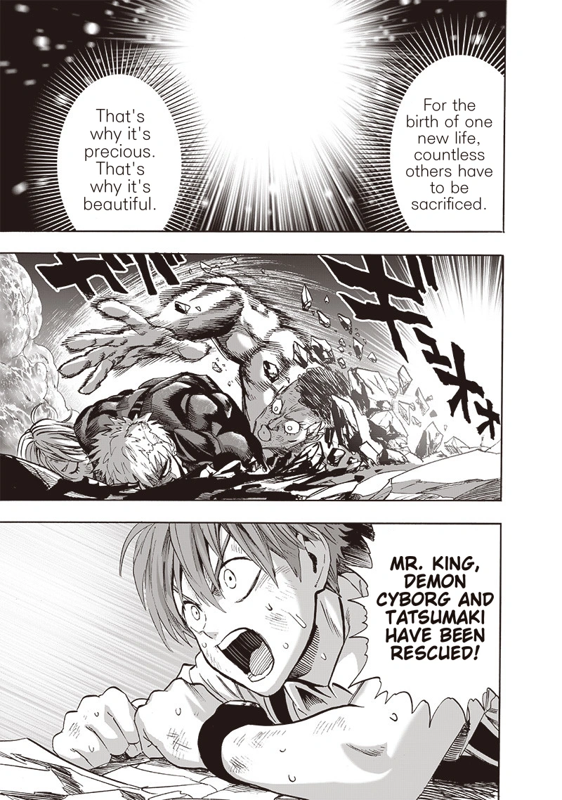 One Punch Man Manga Chapter 152 page 38 - Check scene