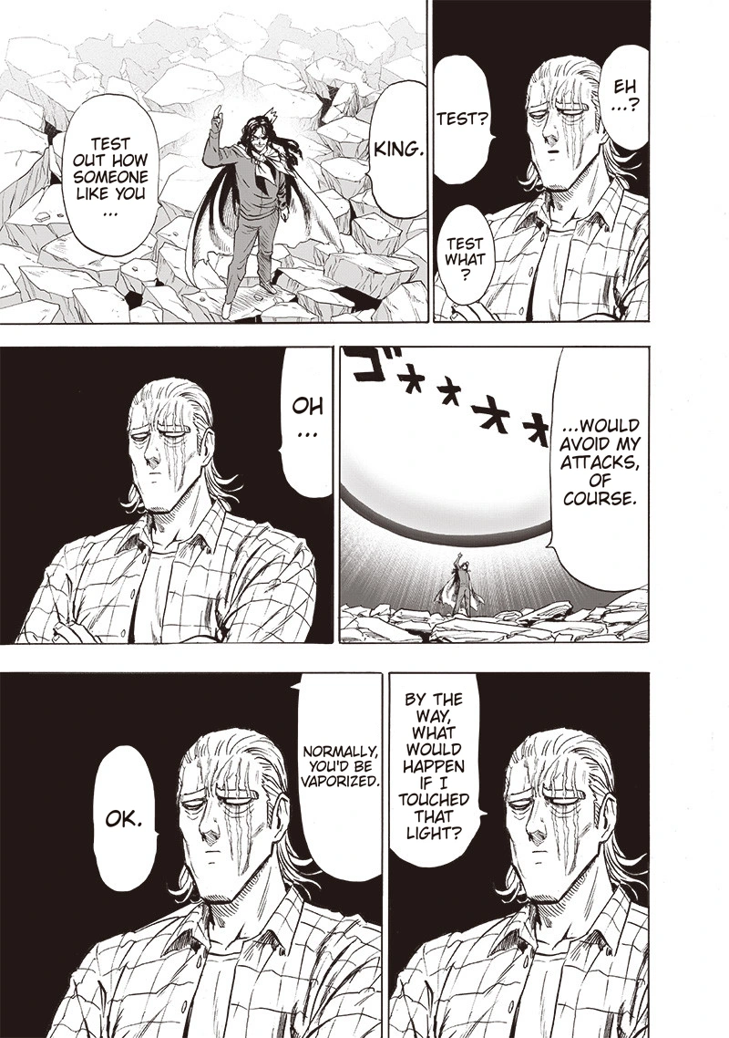 One Punch Man Manga Chapter 152 page 8 - Check scene