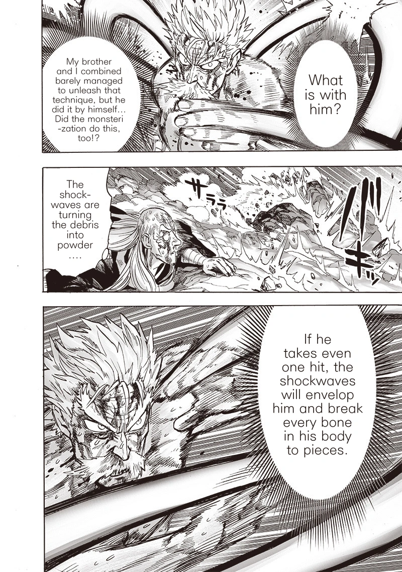 One Punch Man Manga Chapter 153 page 17 - Forfeit scene