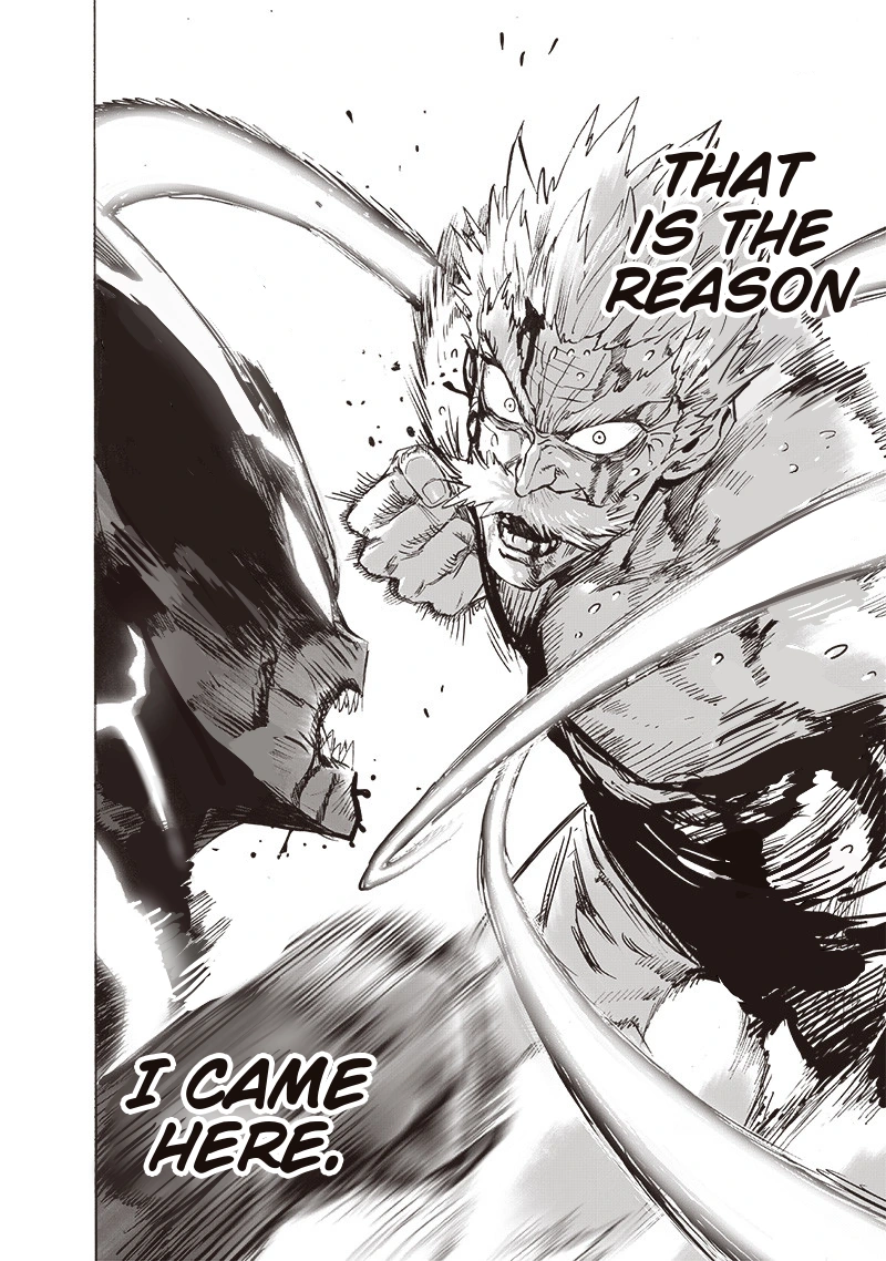 One Punch Man Manga Chapter 153 page 19 - Forfeit scene