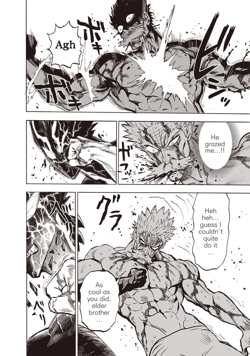 One Punch Man Manga Chapter 153 page 22 - Forfeit scene