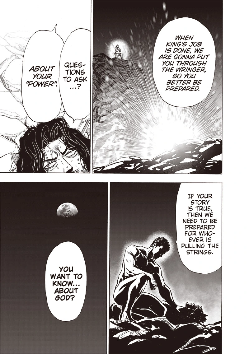 One Punch Man Manga Chapter 153 page 27 - Forfeit scene