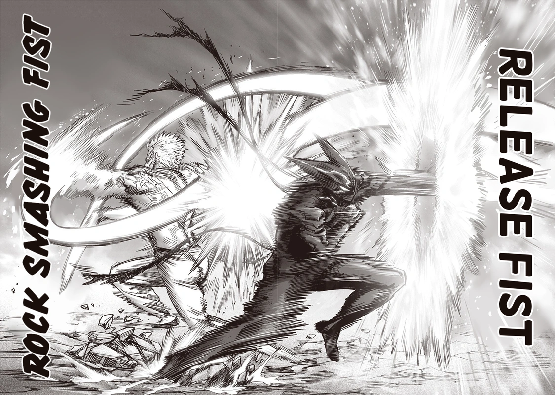 One Punch Man Manga Chapter 153 page 6 - Forfeit scene