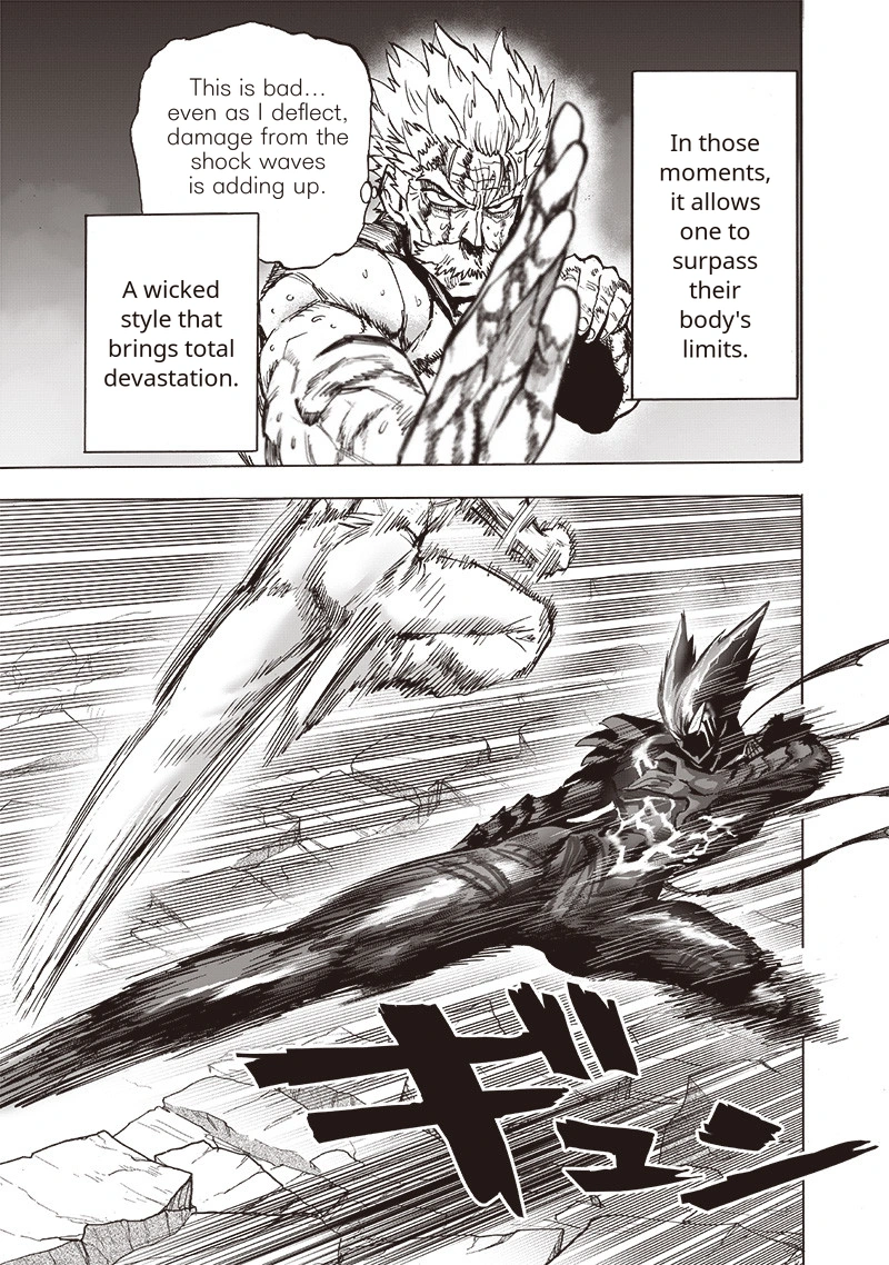 One Punch Man Manga Chapter 153 page 8 - Forfeit scene