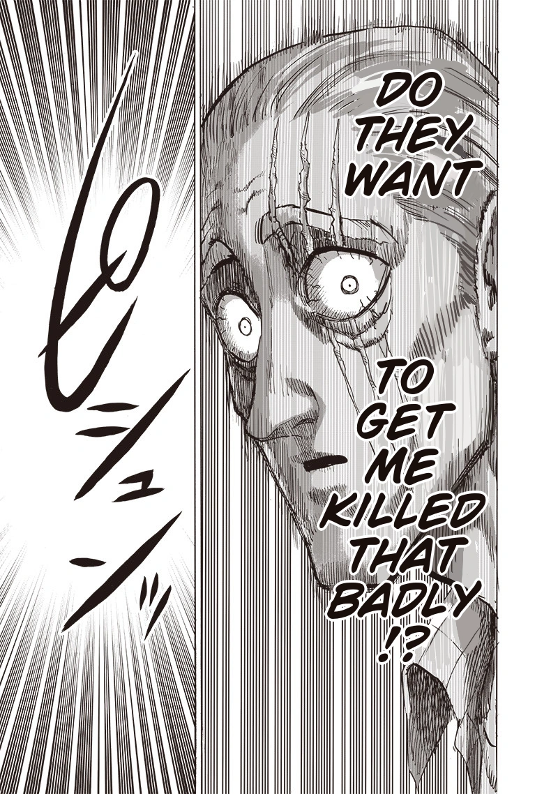 One Punch Man Manga Chapter 154 page 10 - Ultimate Purgatory Hellfire Burst Wave-Motion Cannon scene