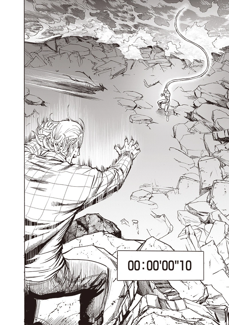 One Punch Man Manga Chapter 154 page 22 - Ultimate Purgatory Hellfire Burst Wave-Motion Cannon scene