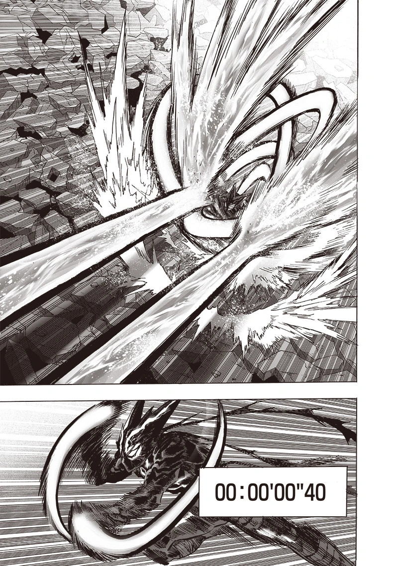 One Punch Man Manga Chapter 154 page 25 - Ultimate Purgatory Hellfire Burst Wave-Motion Cannon scene
