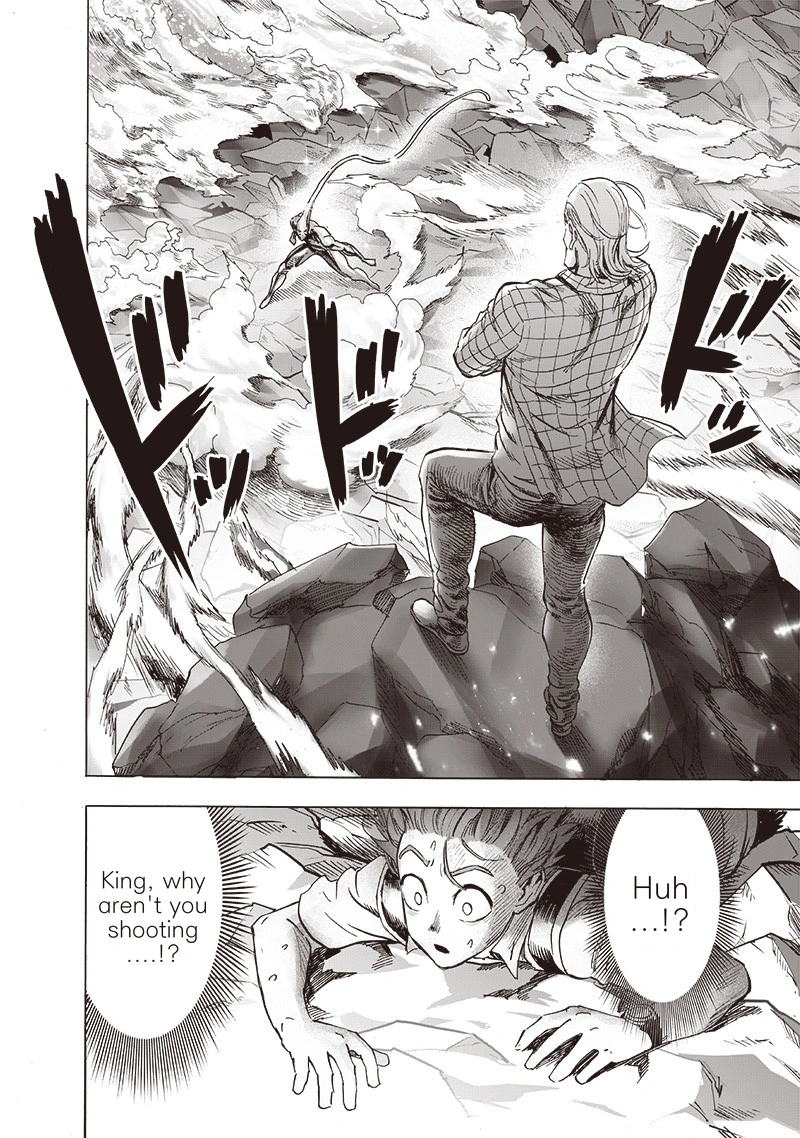 One Punch Man Manga Chapter 154 page 3 - Ultimate Purgatory Hellfire Burst Wave-Motion Cannon scene