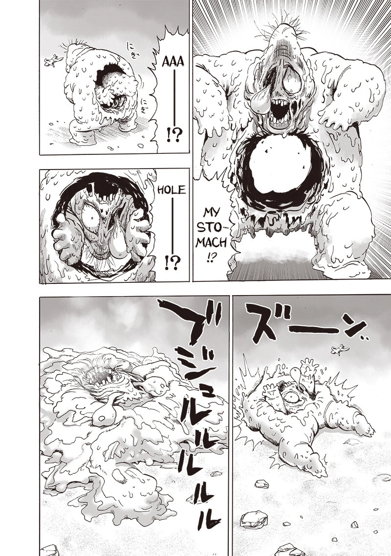 One Punch Man Manga Chapter 154 page 30 - Ultimate Purgatory Hellfire Burst Wave-Motion Cannon scene