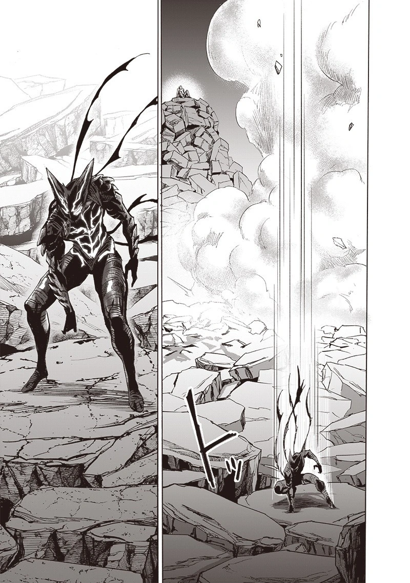 One Punch Man Manga Chapter 154 page 31 - Ultimate Purgatory Hellfire Burst Wave-Motion Cannon scene