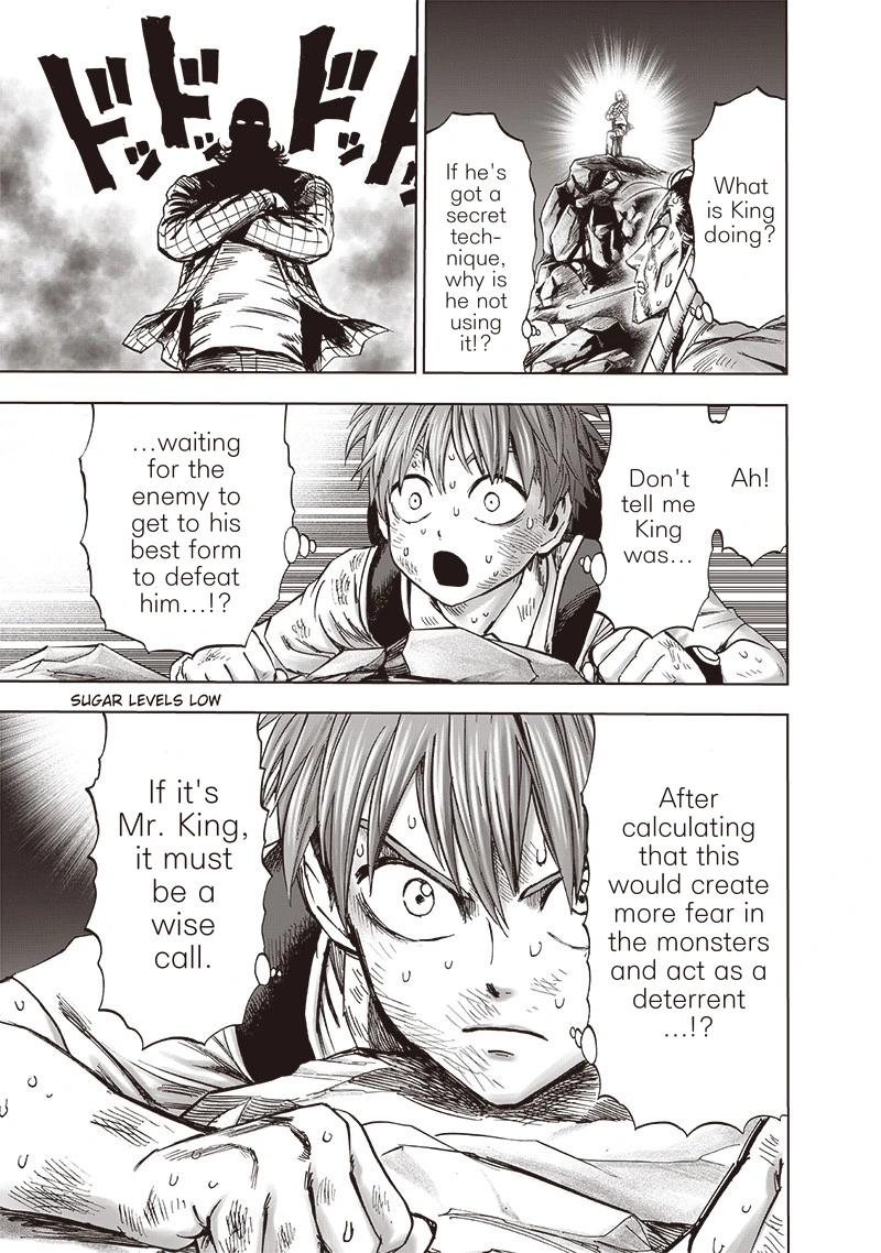 One Punch Man Manga Chapter 154 page 6 - Ultimate Purgatory Hellfire Burst Wave-Motion Cannon scene