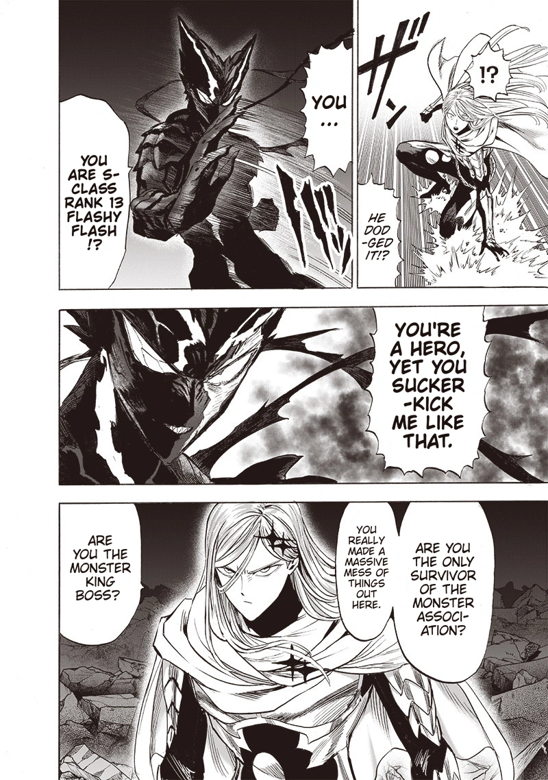 One Punch Man Manga Chapter 155 page 13 - Results scene
