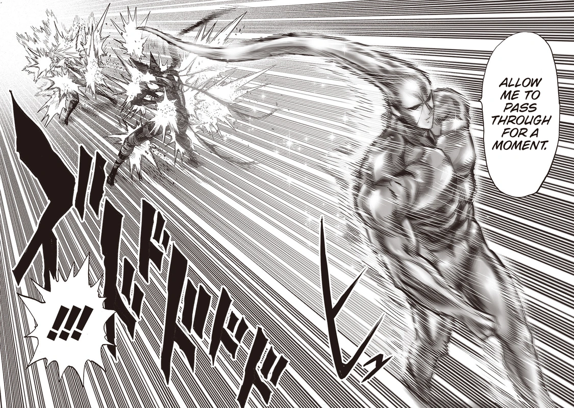 One Punch Man Manga Chapter 155 page 15 - Results scene