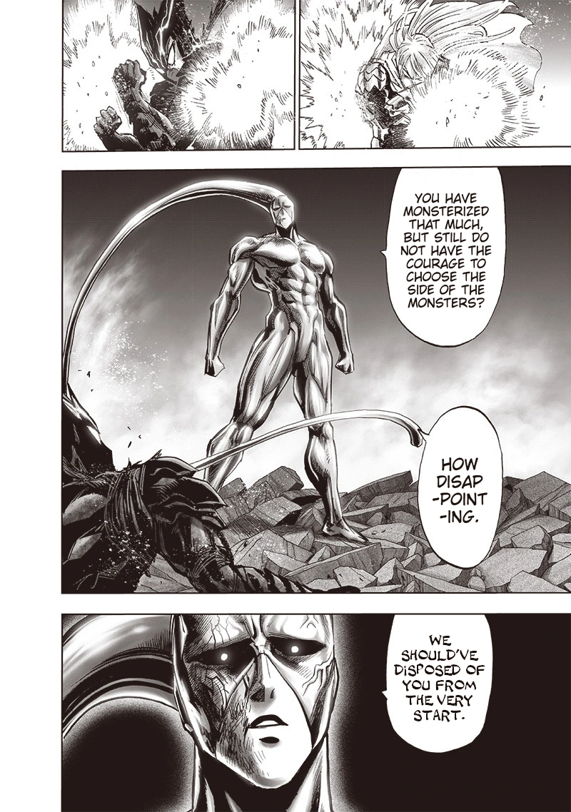 One Punch Man Manga Chapter 155 page 16 - Results scene
