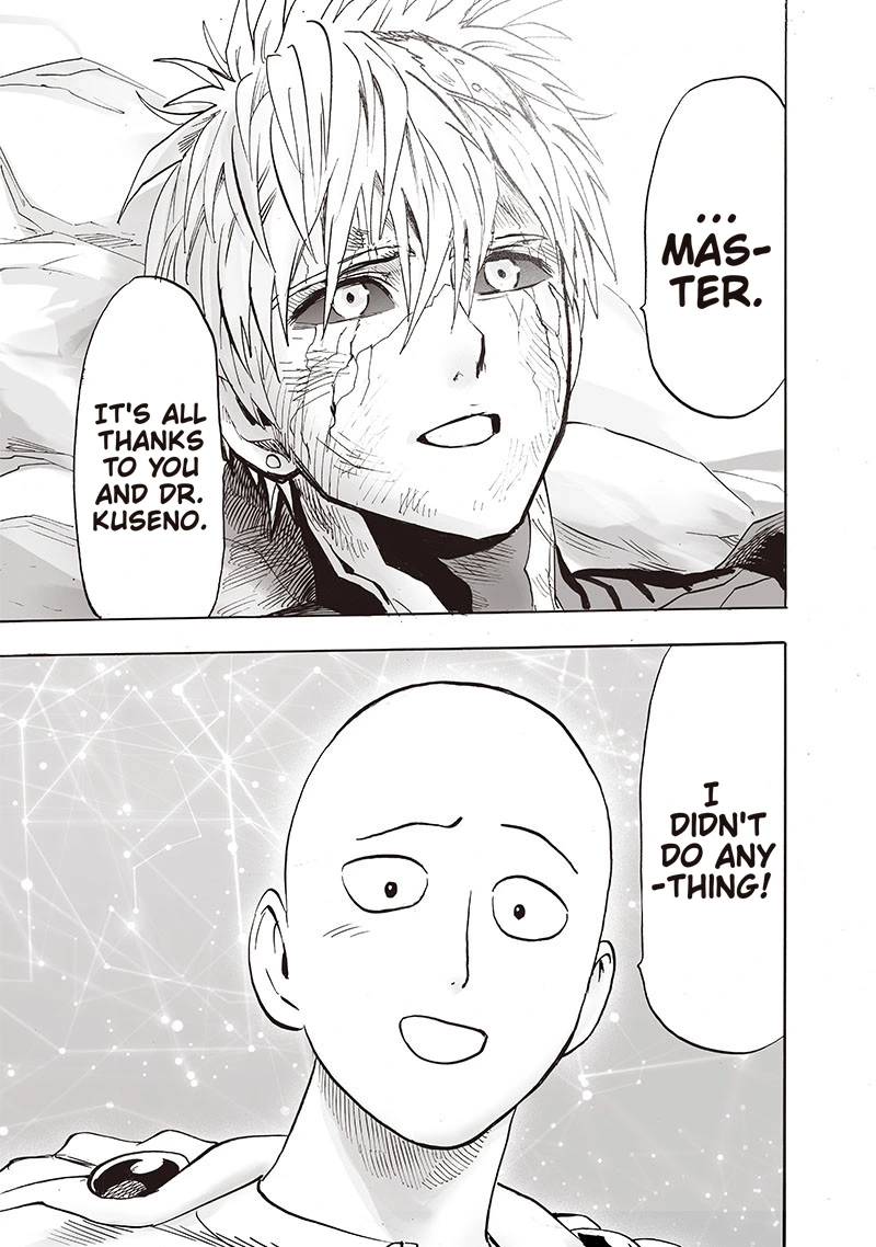One Punch Man Manga Chapter 155 page 29 - Results scene