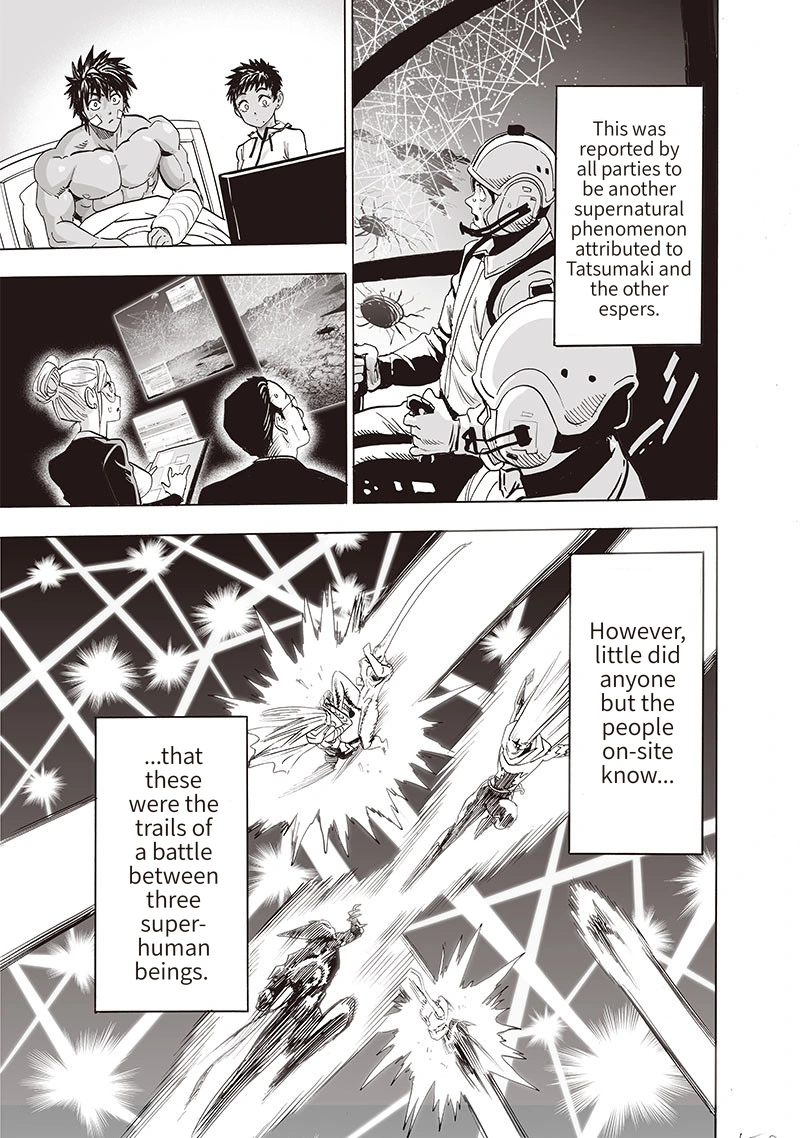 One Punch Man Manga Chapter 155 page 31 - Results scene