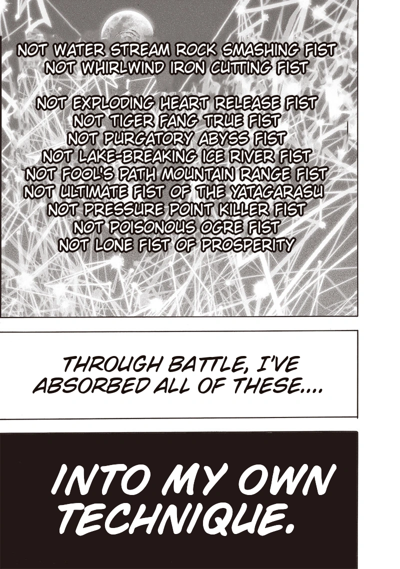One Punch Man Manga Chapter 155 page 37 - Results scene