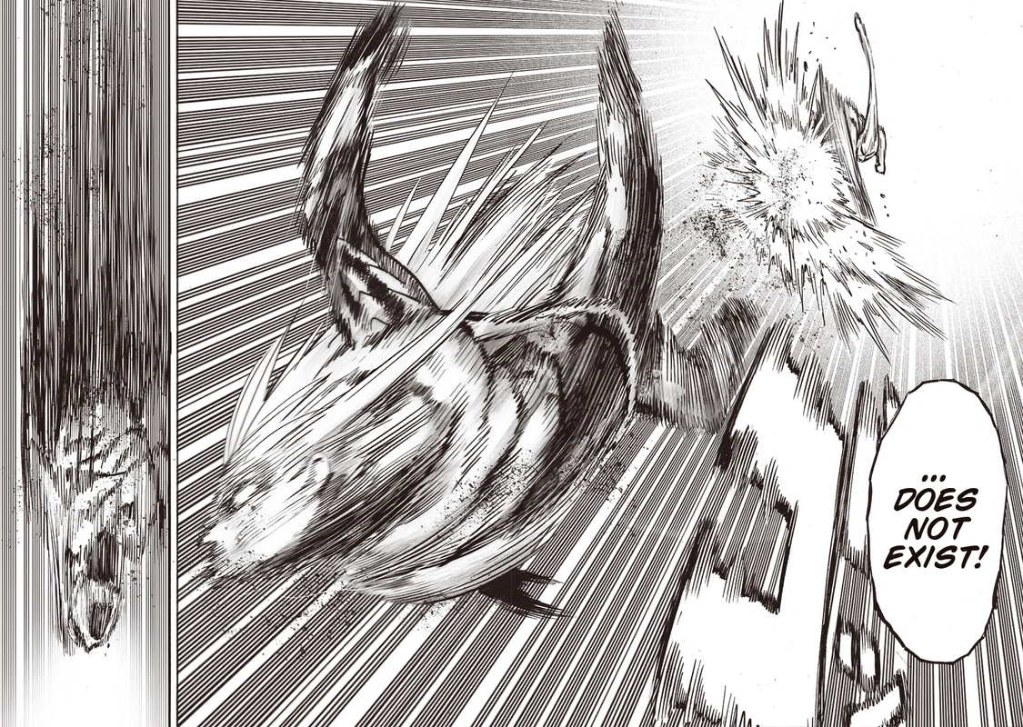 One Punch Man Manga Chapter 156 page 11 - Divine Retribution scene