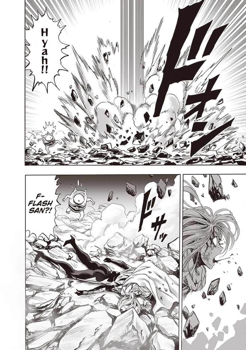 One Punch Man Manga Chapter 156 page 12 - Divine Retribution scene