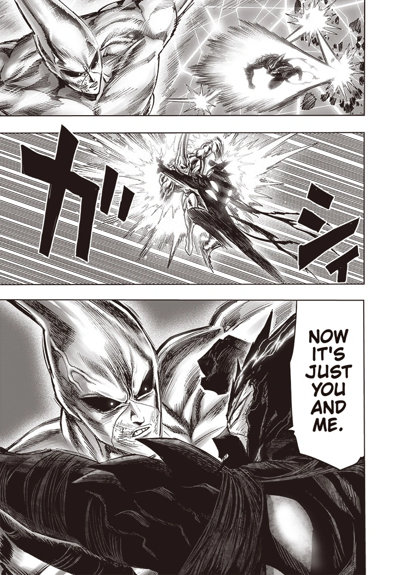One Punch Man Manga Chapter 156 page 13 - Divine Retribution scene