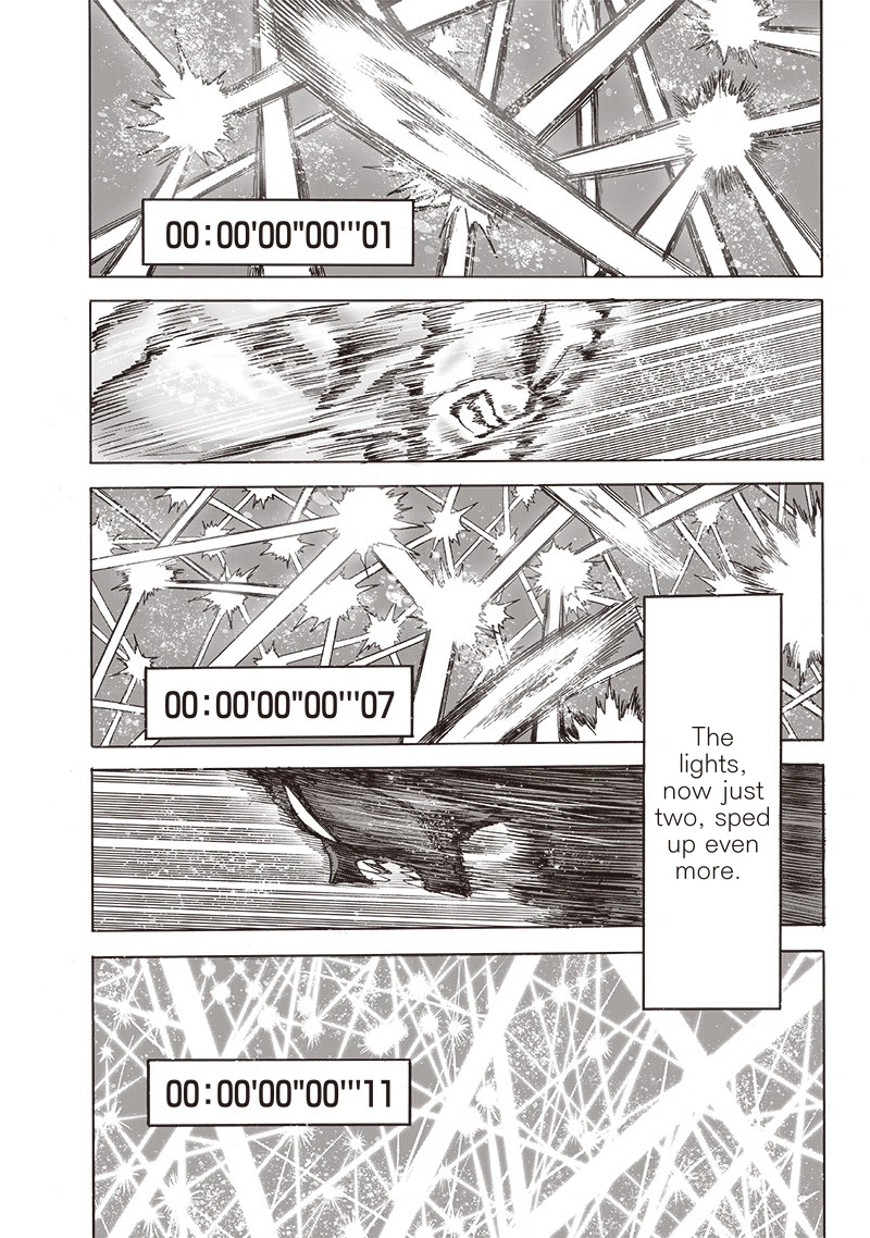 One Punch Man Manga Chapter 156 page 14 - Divine Retribution scene