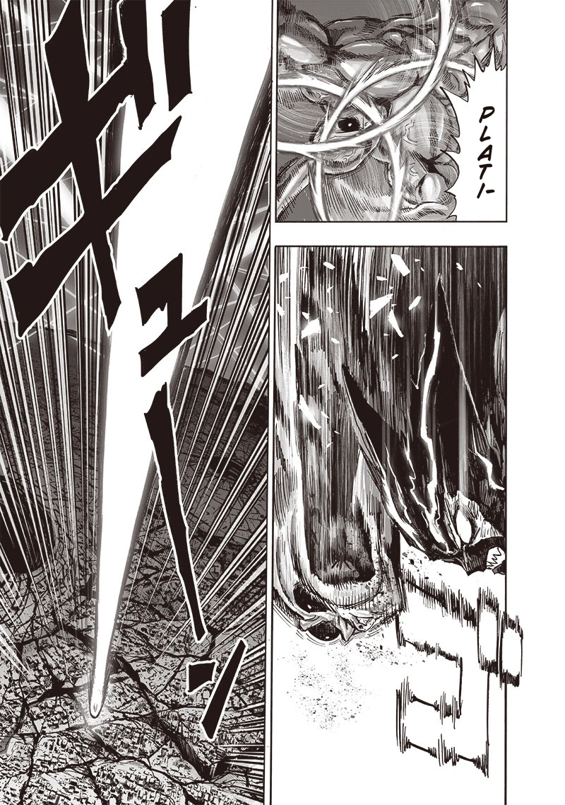 One Punch Man Manga Chapter 156 page 17 - Divine Retribution scene