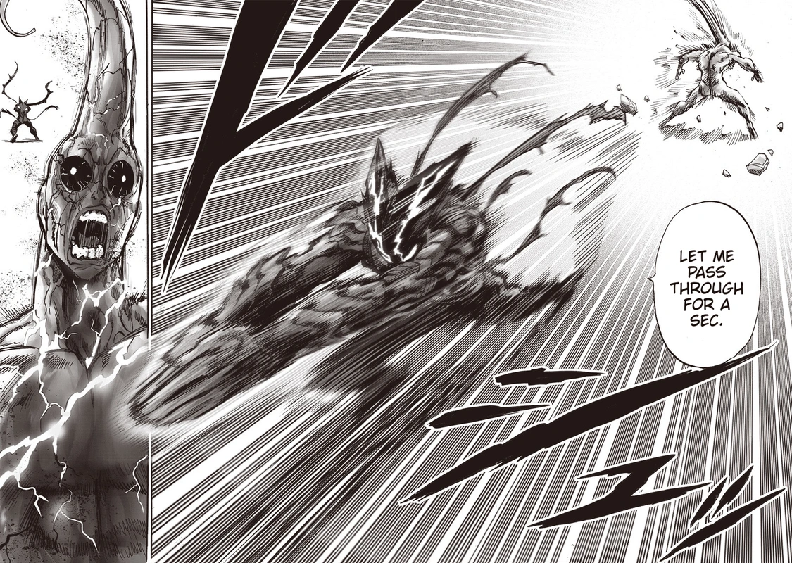 One Punch Man Manga Chapter 156 page 20 - Divine Retribution scene