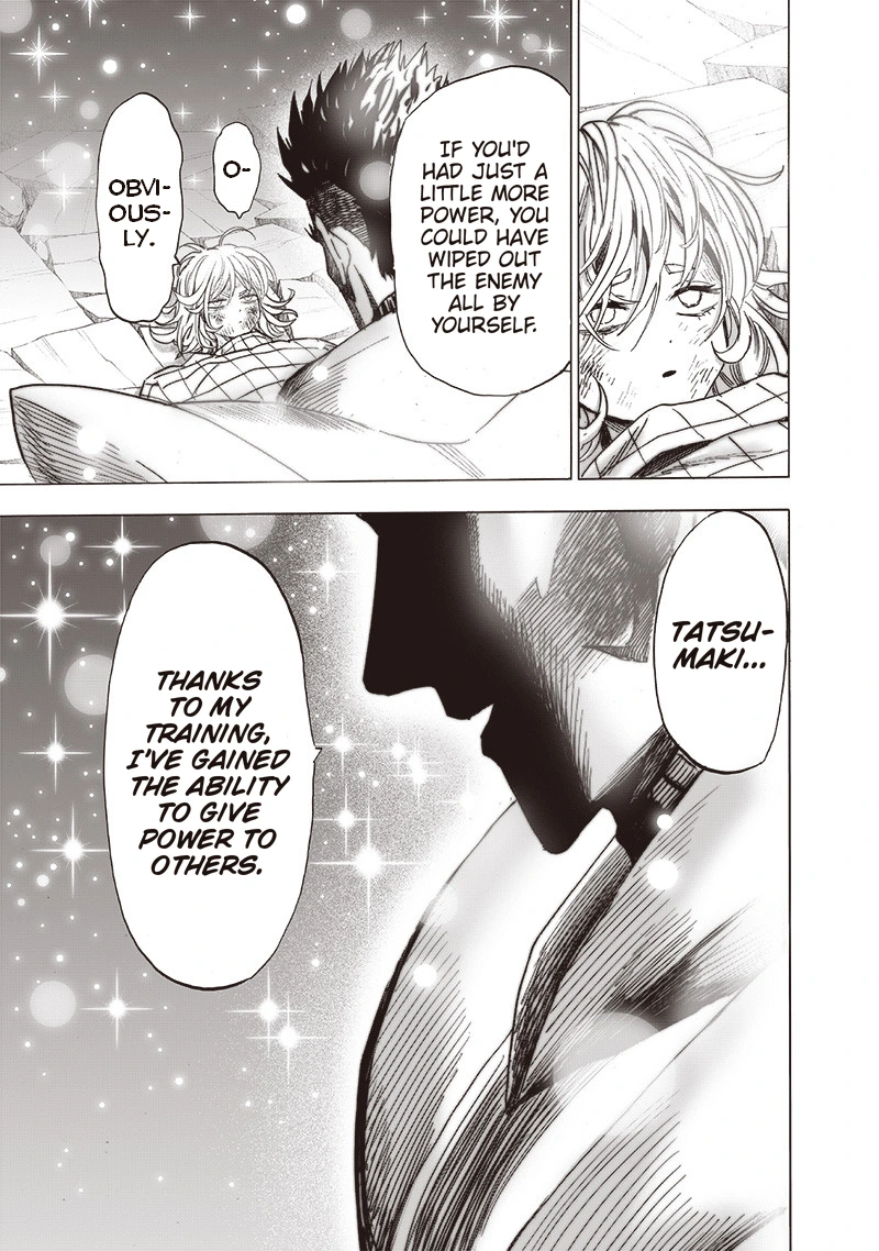 One Punch Man Manga Chapter 156 page 25 - Divine Retribution scene