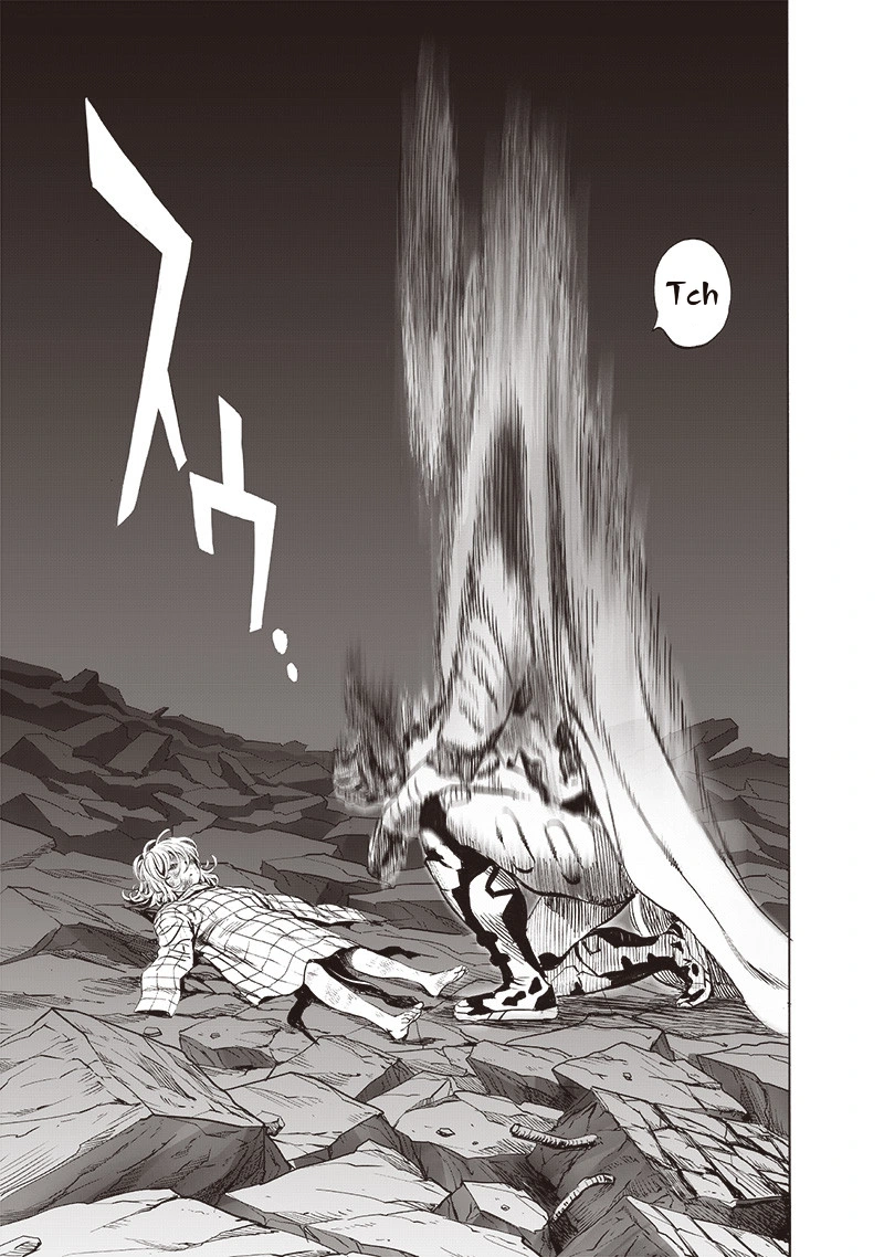 One Punch Man Manga Chapter 156 page 29 - Divine Retribution scene