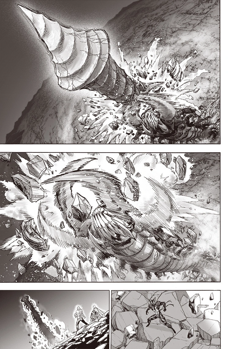 One Punch Man Manga Chapter 156 page 37 - Divine Retribution scene