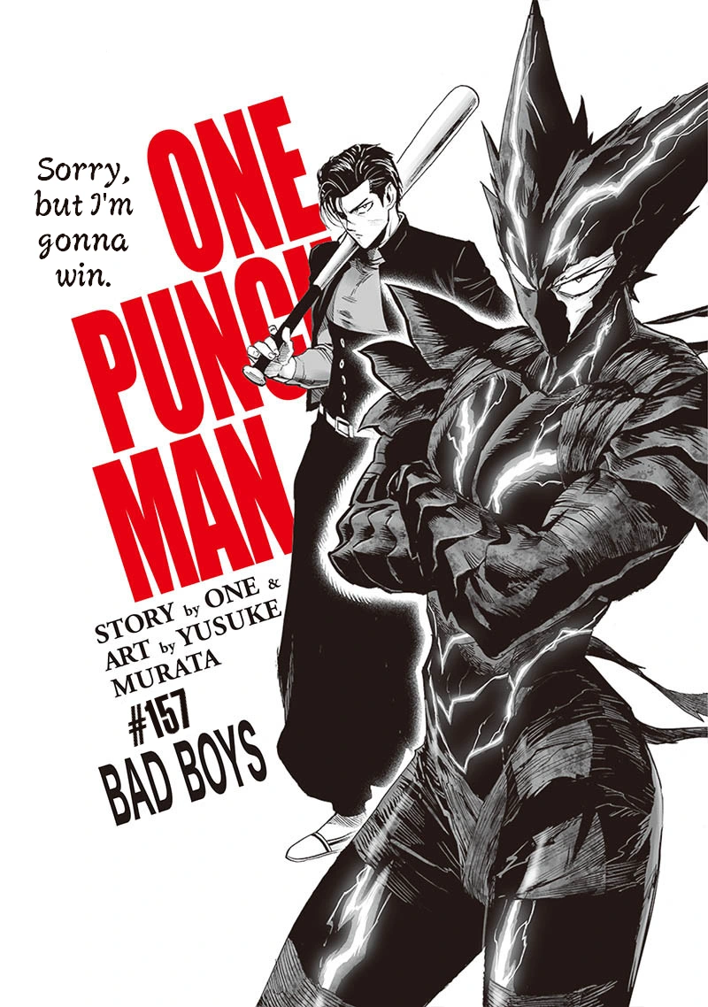 One Punch Man Manga Chapter 157 page 1 - Bad Boys scene