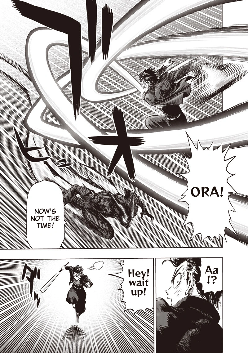 One Punch Man Manga Chapter 157 page 28 - Bad Boys scene