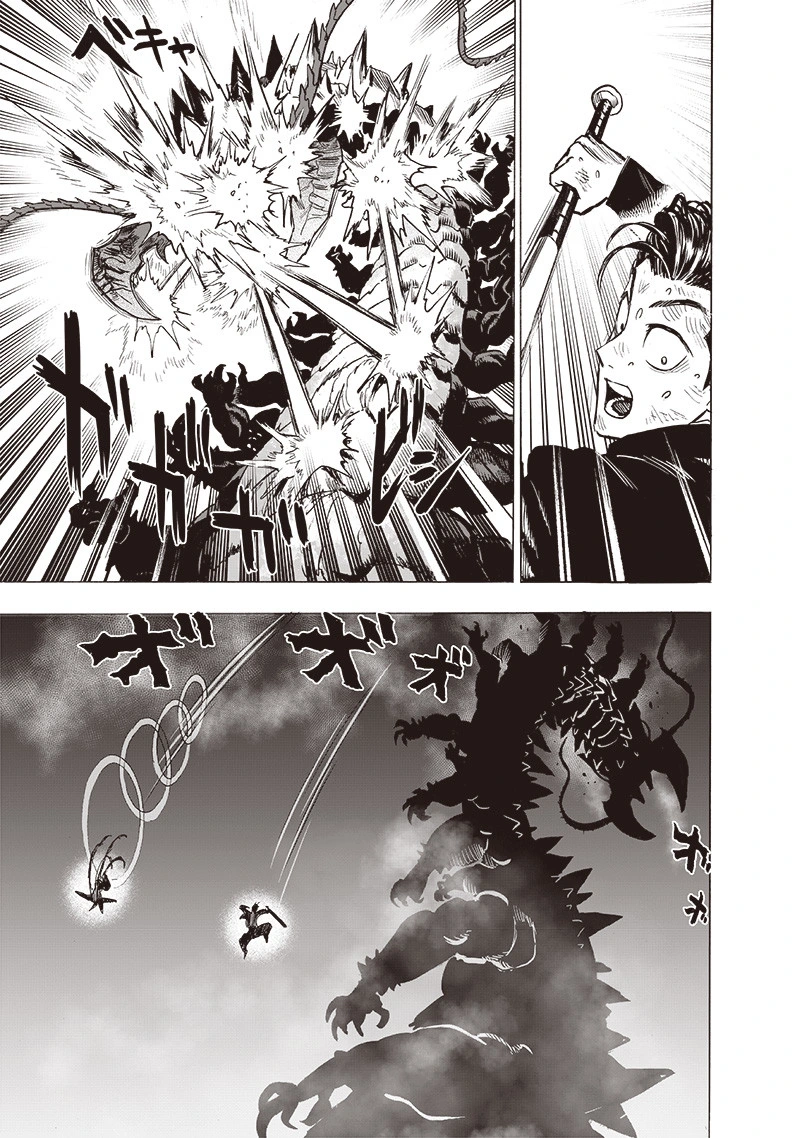 One Punch Man Manga Chapter 157 page 34 - Bad Boys scene