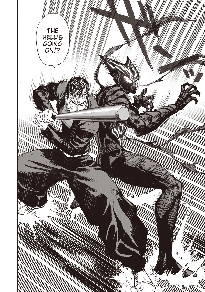 One Punch Man Manga Chapter 157 page 35 - Bad Boys scene