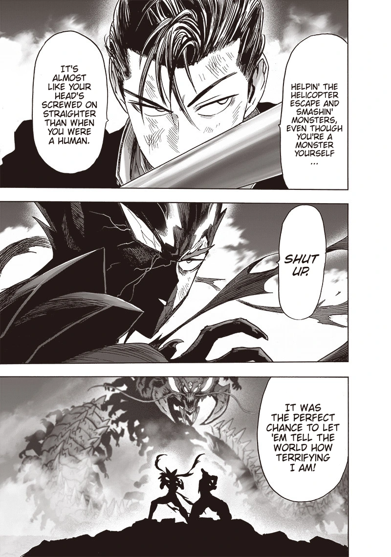 One Punch Man Manga Chapter 157 page 36 - Bad Boys scene
