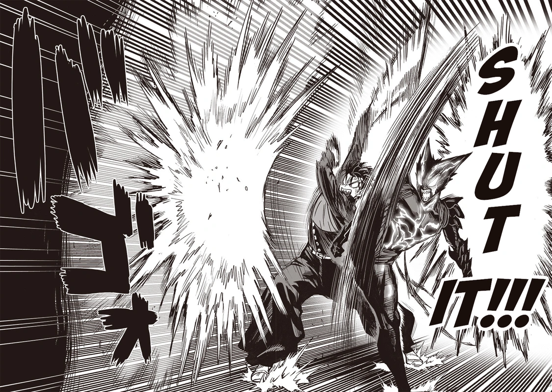 One Punch Man Manga Chapter 157 page 39 - Bad Boys scene