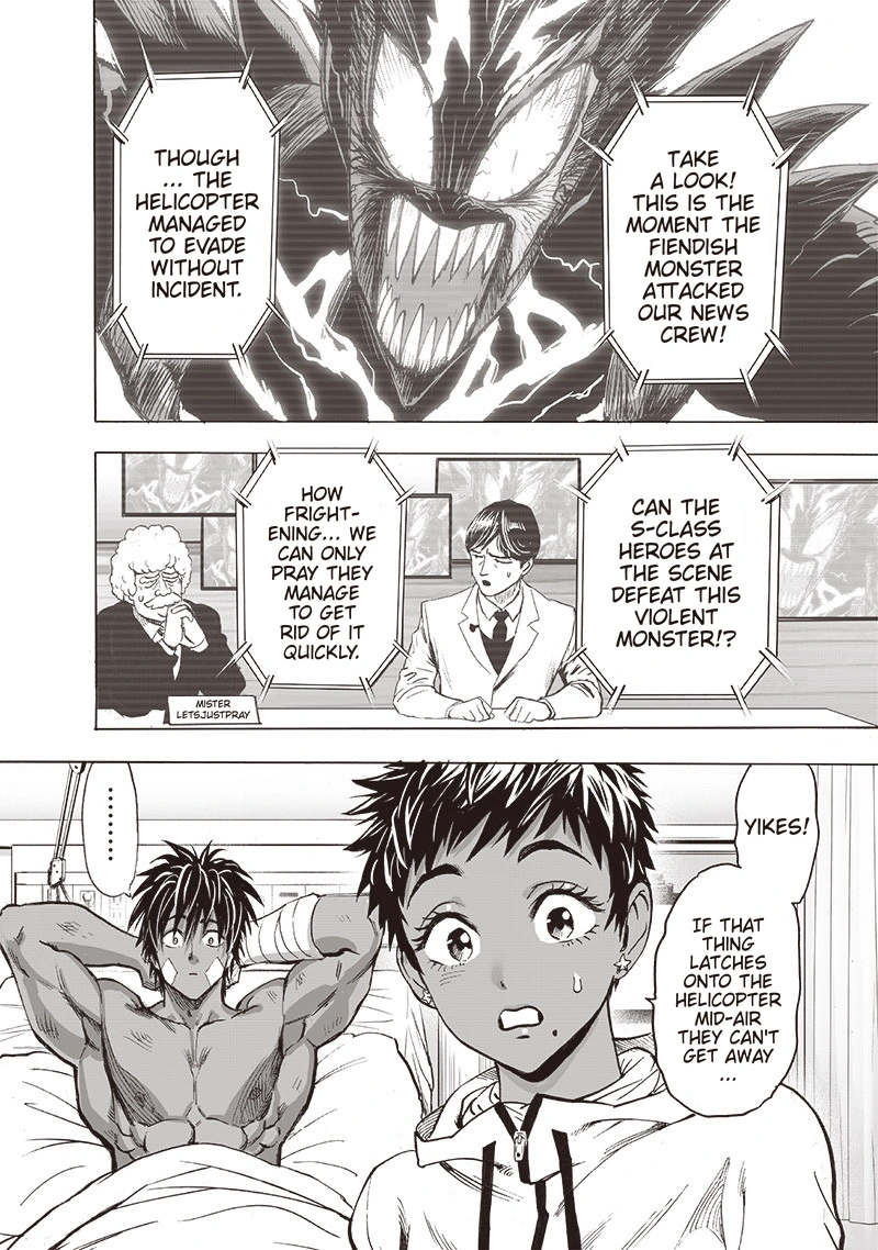 One Punch Man Manga Chapter 157 page 40 - Bad Boys scene