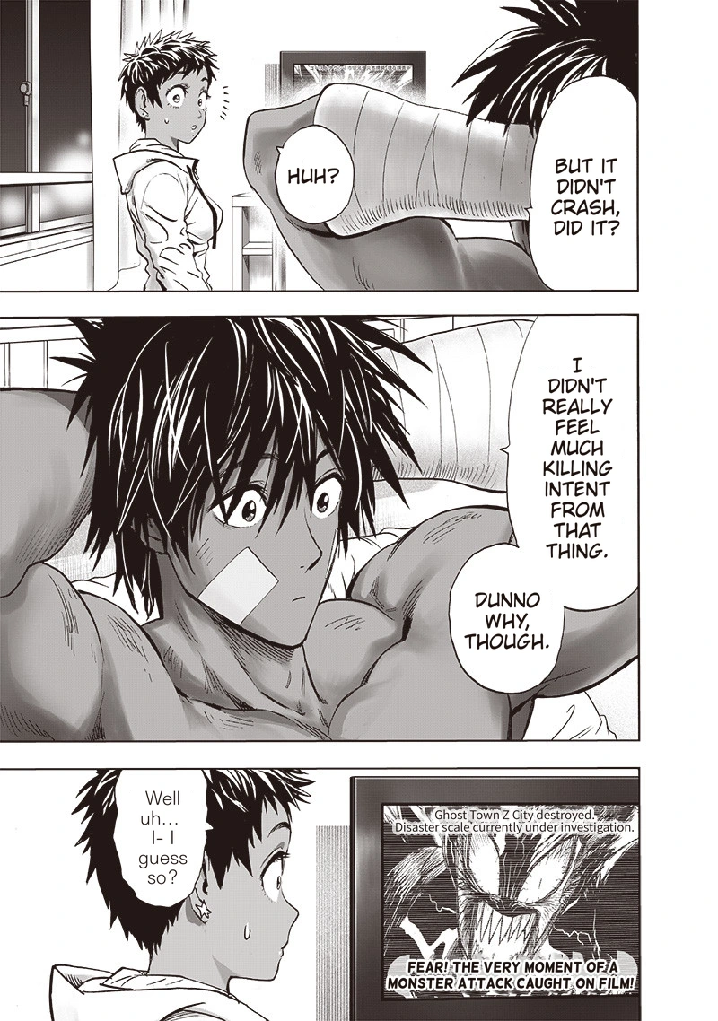 One Punch Man Manga Chapter 157 page 41 - Bad Boys scene