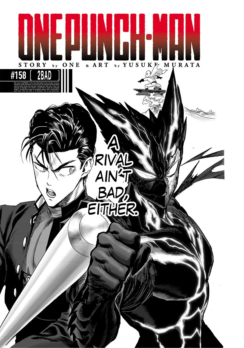 One Punch Man Manga Chapter 158 page 1 - 2 Bad scene