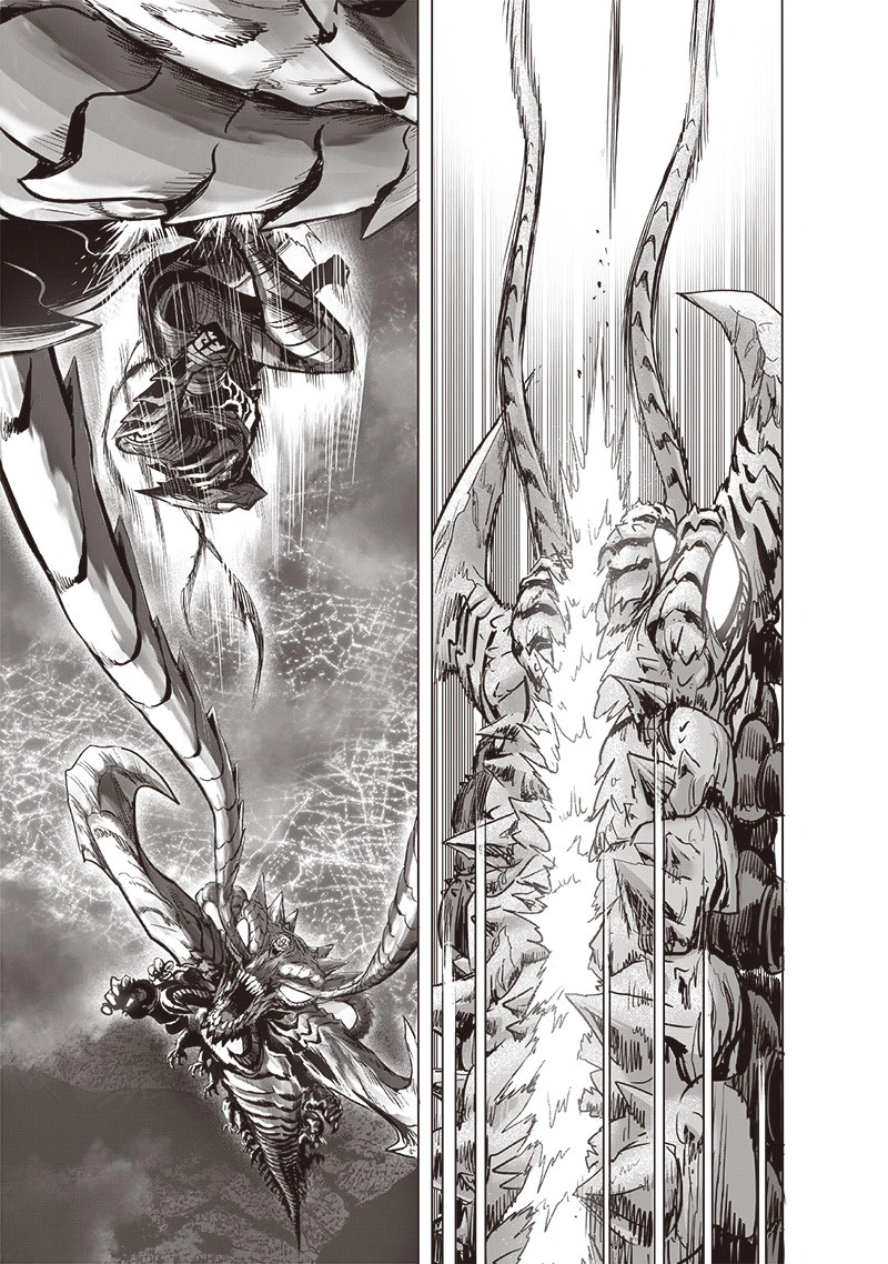 One Punch Man Manga Chapter 159 page 10 - Blessing scene