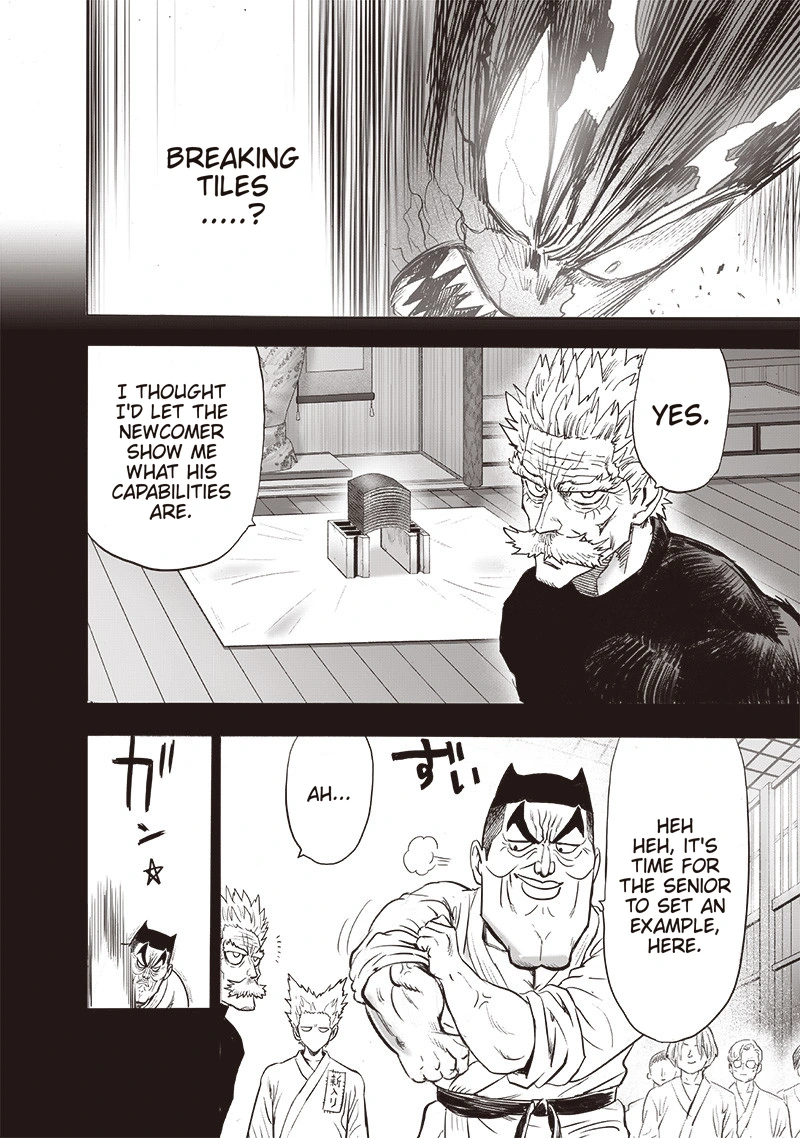 One Punch Man Manga Chapter 159 page 13 - Blessing scene