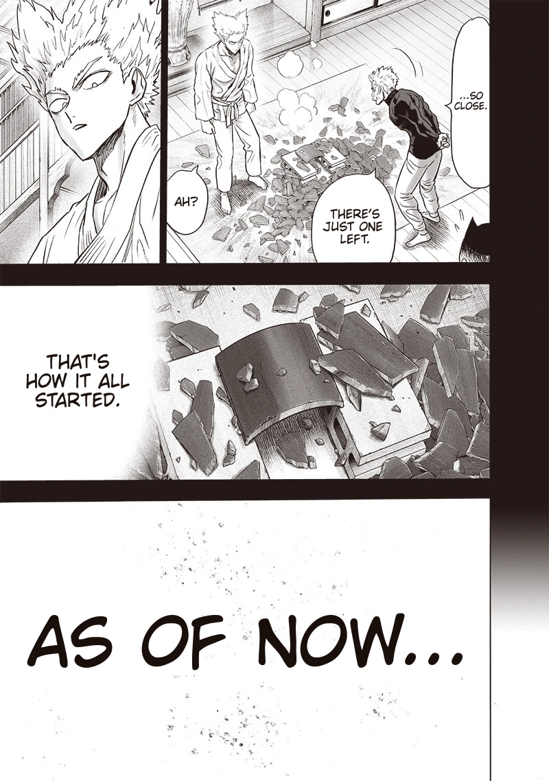 One Punch Man Manga Chapter 159 page 16 - Blessing scene